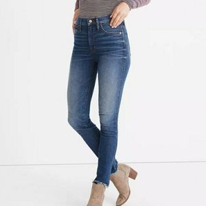 Madewell High Rise Jeans Brockten Wash